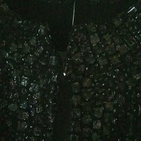 Notations black sparkling evening jacket Sz. PXL NWT - Picture 6 of 6